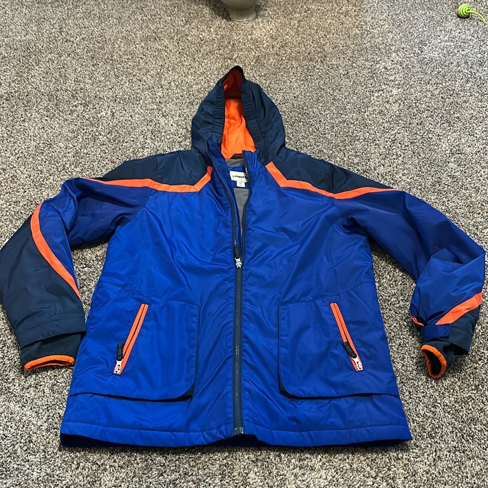 LANDS END INSULATED WATERPROOF JACKET BOYS XL 18-20